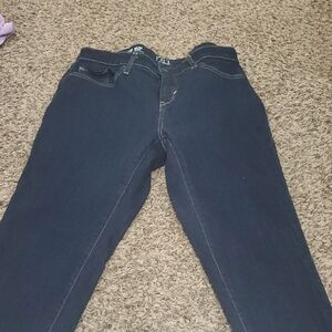 Dark Blue Denim Jeans